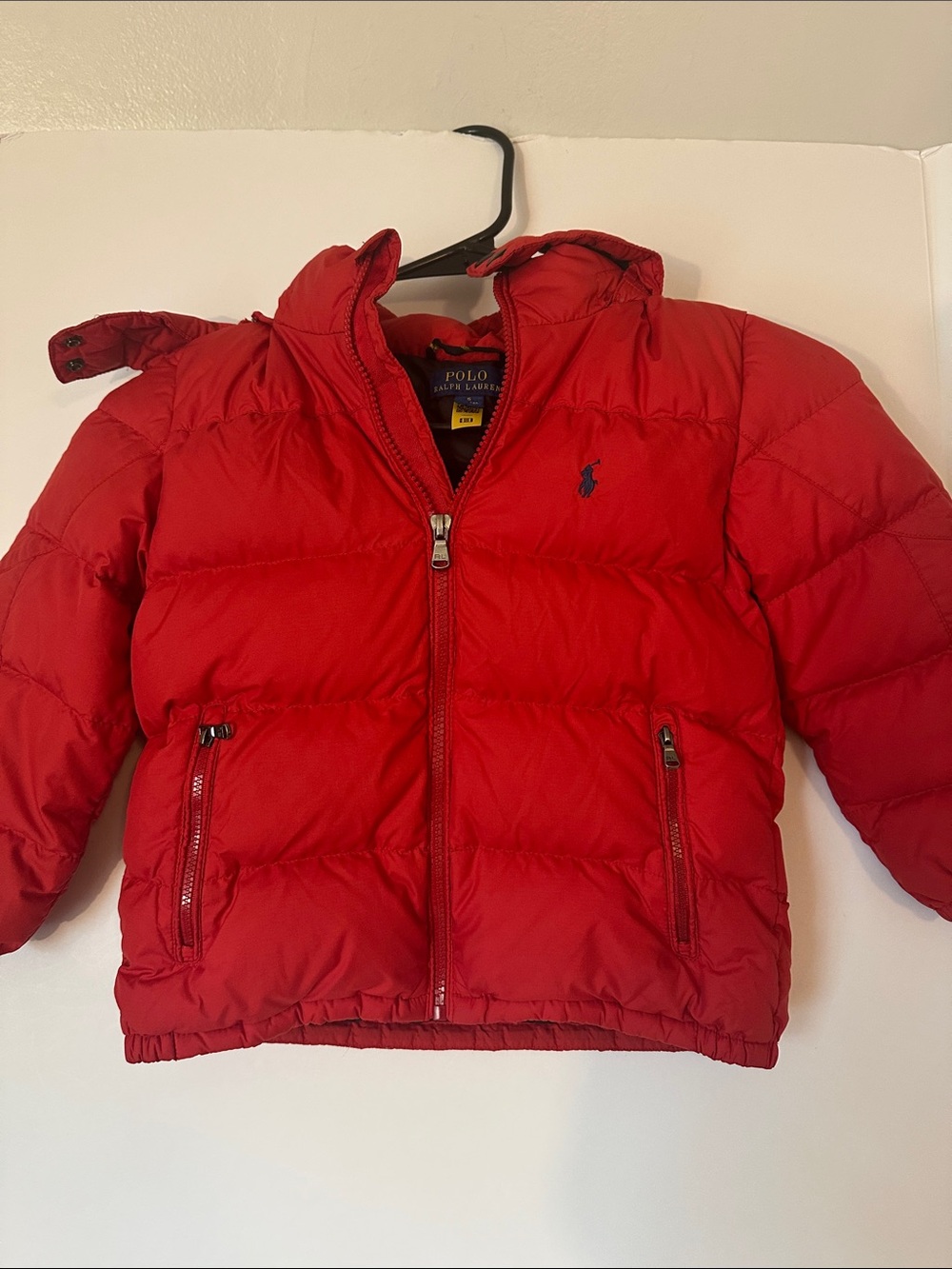 Polo by Ralph Lauren Kids Classic Red Puffer Coat